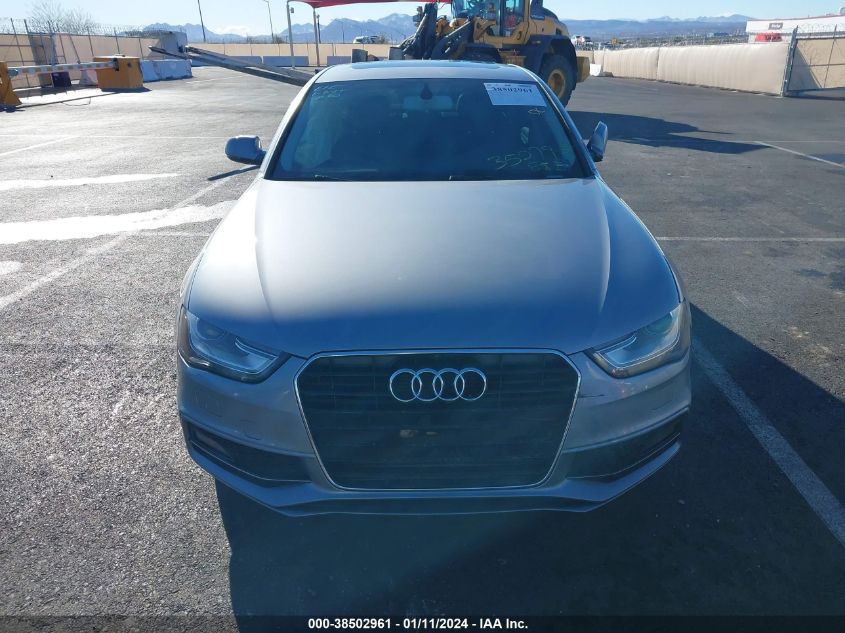 2016 AUDI A4 PREMIUM S-LINE - WAUAFAFL4GN007487