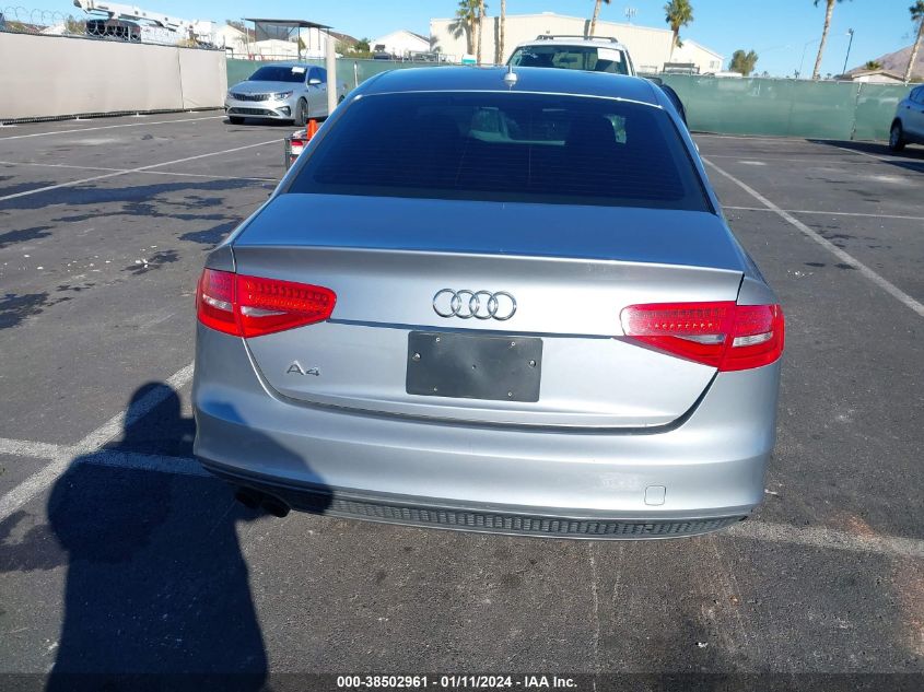 2016 AUDI A4 PREMIUM S-LINE - WAUAFAFL4GN007487