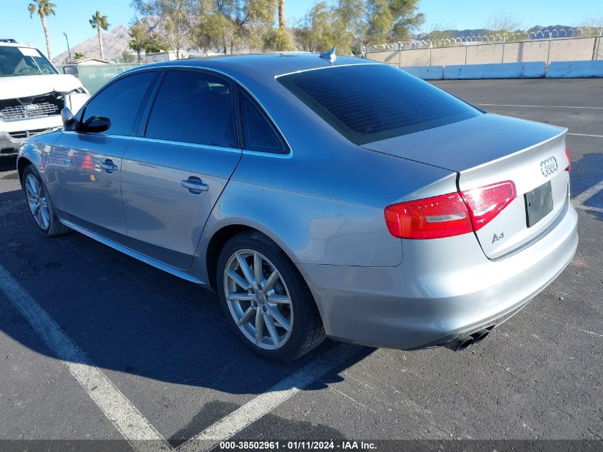 2016 AUDI A4 PREMIUM S-LINE - WAUAFAFL4GN007487
