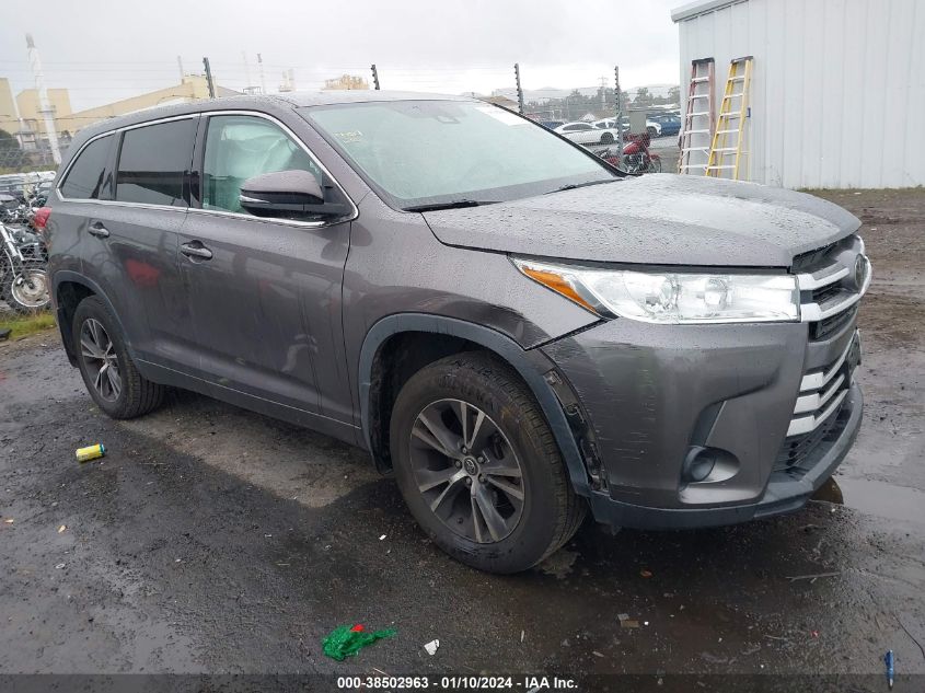 2018 TOYOTA HIGHLANDER LE - 5TDZZRFH6JS260531