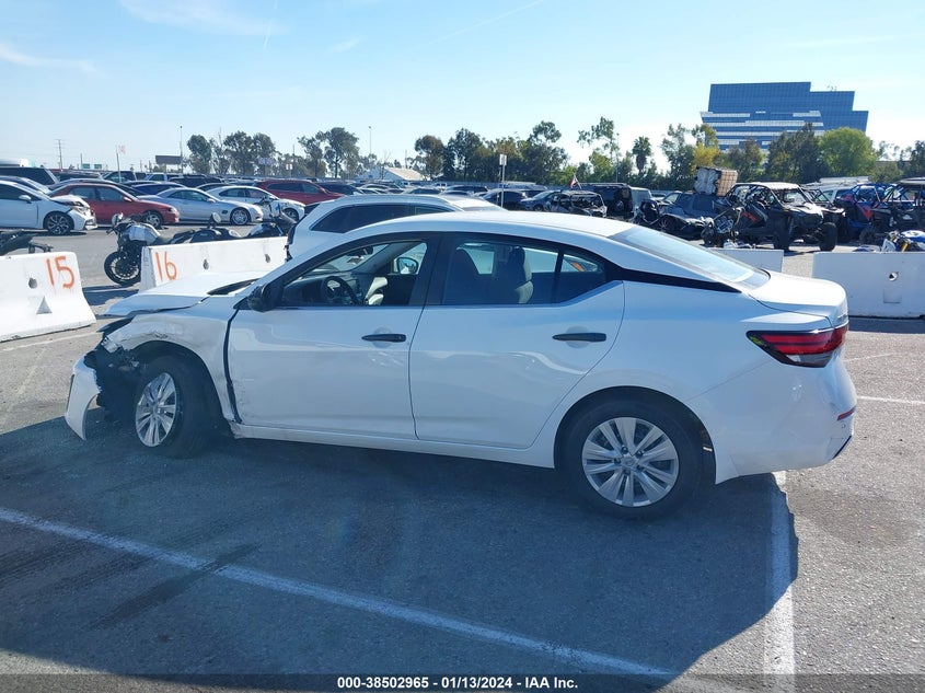 VIN 3N1AB8BV4RY242821 2024 NISSAN SENTRA S XTRONIC CVT