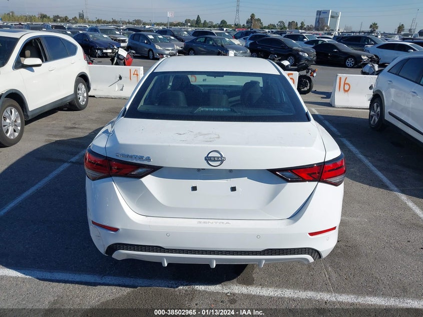 VIN 3N1AB8BV4RY242821 2024 NISSAN SENTRA S XTRONIC CVT