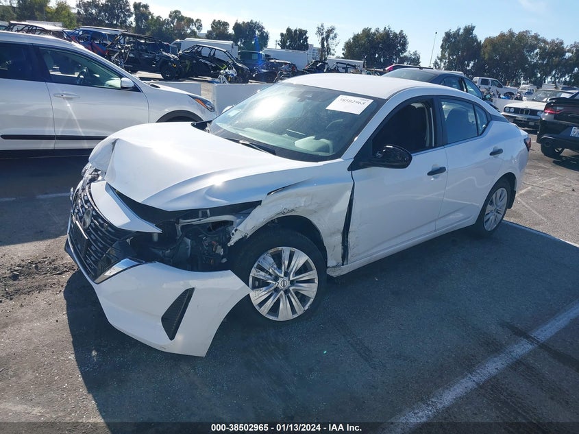 VIN 3N1AB8BV4RY242821 2024 NISSAN SENTRA S XTRONIC CVT
