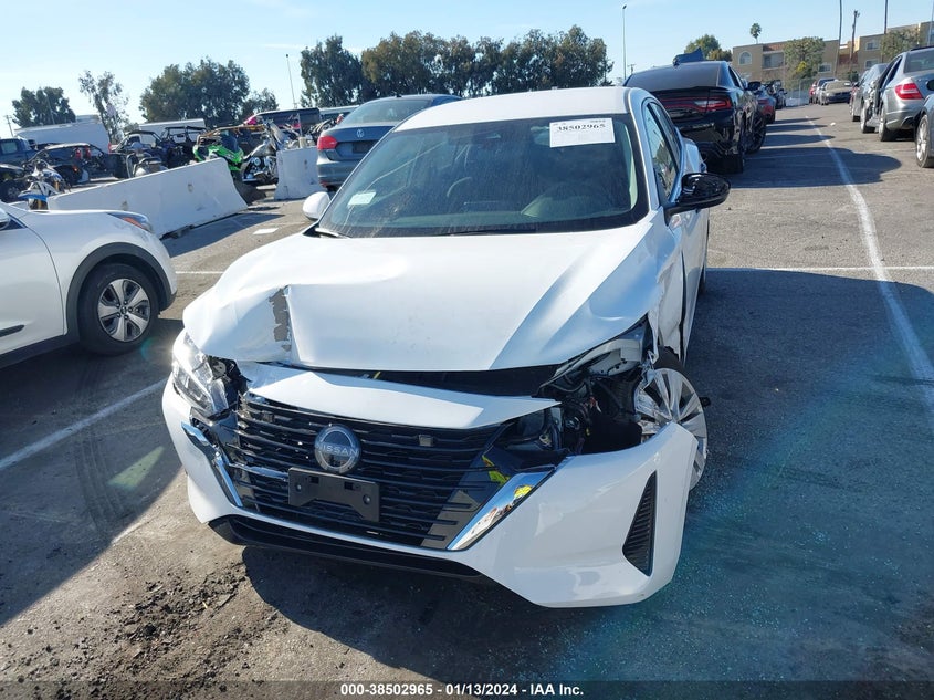 VIN 3N1AB8BV4RY242821 2024 NISSAN SENTRA S XTRONIC CVT