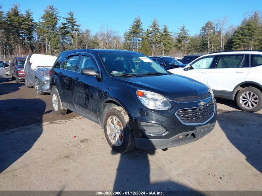 2017 CHEVROLET EQUINOX LS - 2GNFLEEK2H6105691