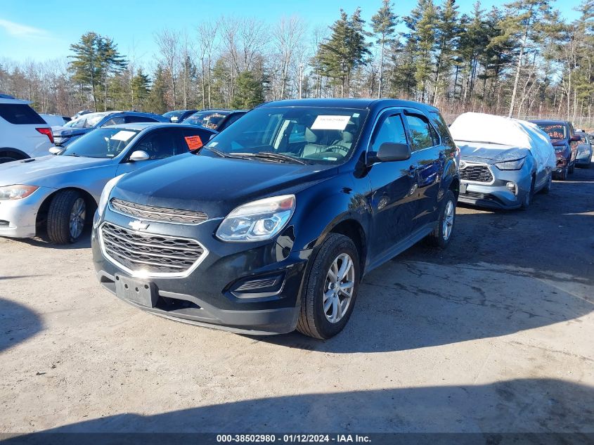 2017 CHEVROLET EQUINOX LS - 2GNFLEEK2H6105691