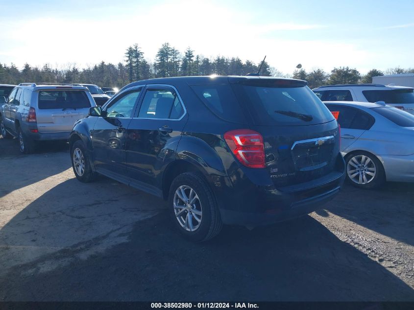 2017 CHEVROLET EQUINOX LS - 2GNFLEEK2H6105691