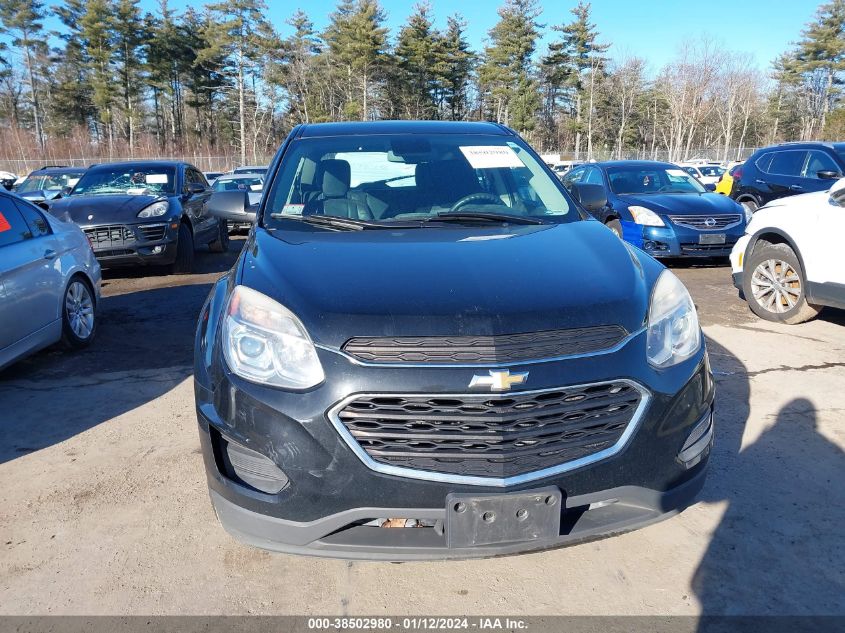 2017 CHEVROLET EQUINOX LS - 2GNFLEEK2H6105691