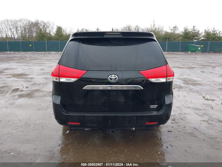 2014 TOYOTA SIENNA LIMITED 7 PASSENGER - 5TDDK3DC9ES076872