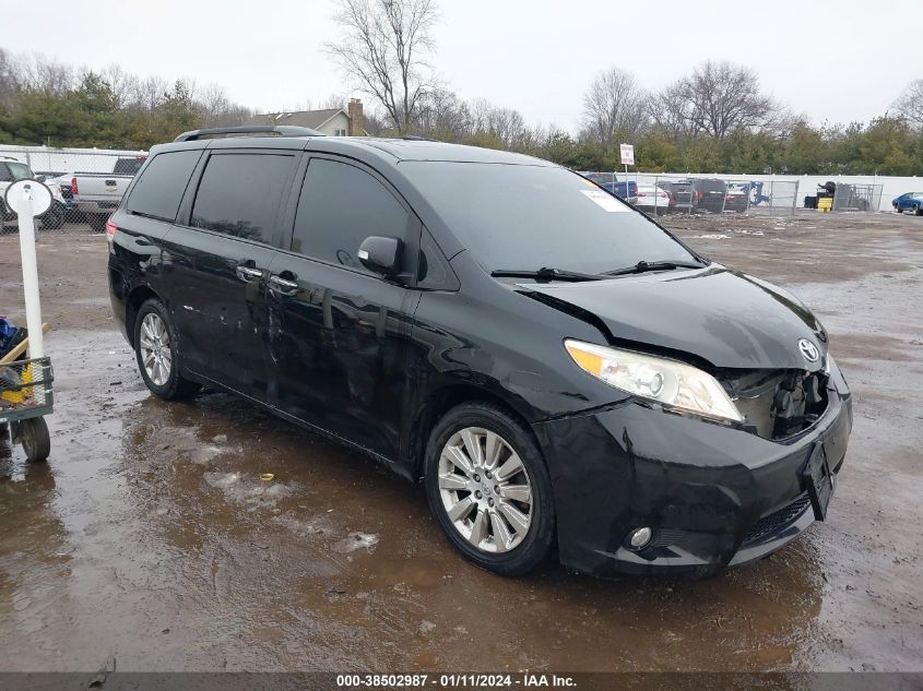 2014 TOYOTA SIENNA LIMITED 7 PASSENGER - 5TDDK3DC9ES076872