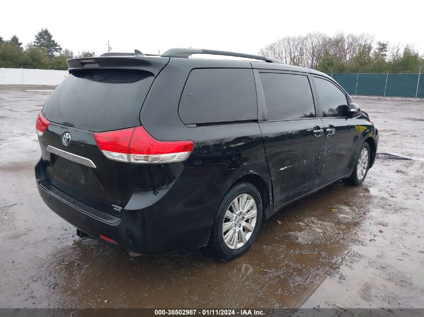 2014 TOYOTA SIENNA LIMITED 7 PASSENGER - 5TDDK3DC9ES076872