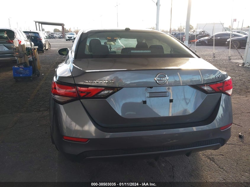 VIN 3N1AB8CV6PY279221 2023 NISSAN SENTRA SV