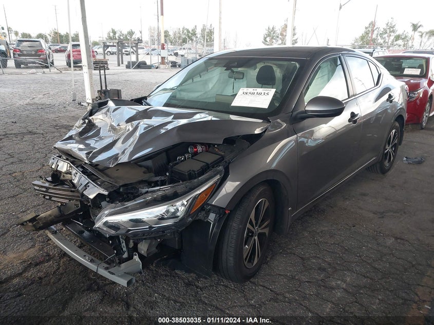 VIN 3N1AB8CV6PY279221 2023 NISSAN SENTRA SV