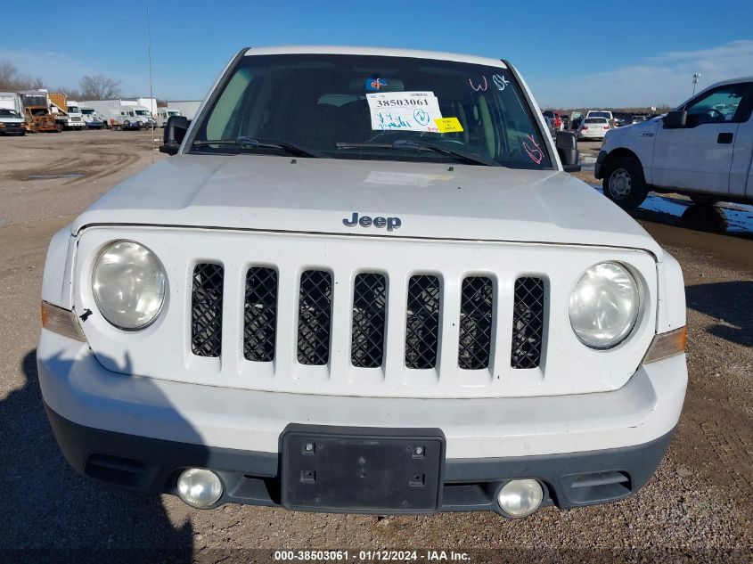 2014 JEEP PATRIOT SPORT - 1C4NJPBBXED726507