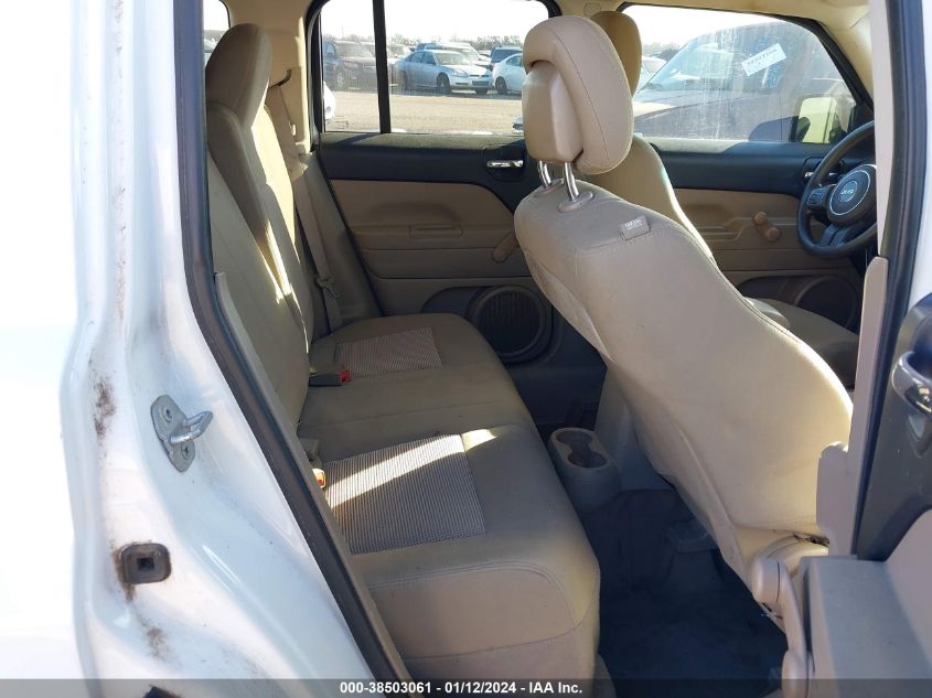 2014 JEEP PATRIOT SPORT - 1C4NJPBBXED726507