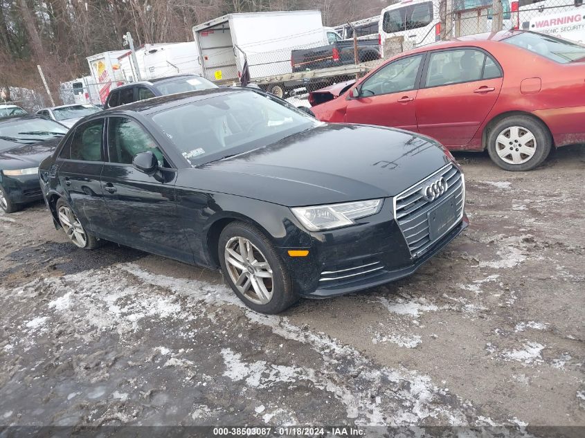 2017 AUDI A4 PREMIUM - WAUANAF48HN009014