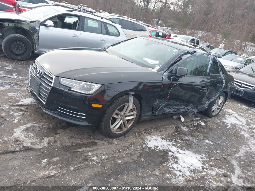 2017 AUDI A4 PREMIUM - WAUANAF48HN009014