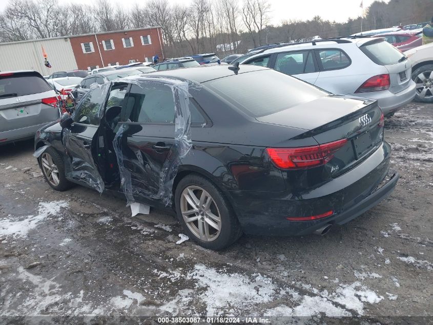 2017 AUDI A4 PREMIUM - WAUANAF48HN009014