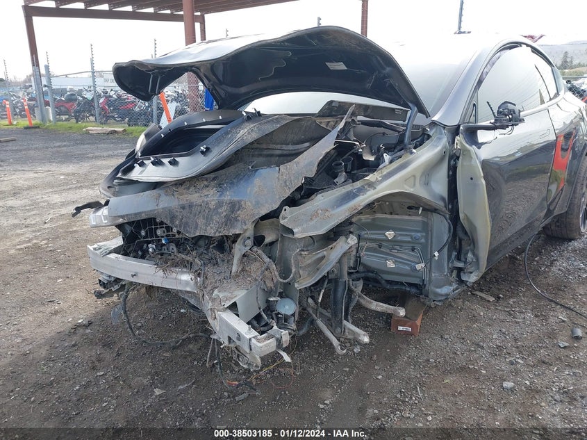 VIN 7SAYGDEF3NF547827 2022 TESLA MODEL Y PERFORMANCE DUAL MOTOR ALL-WHEEL DRIVE