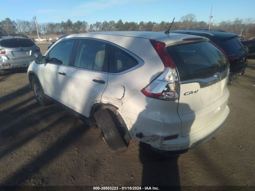 2015 HONDA CR-V LX - 5J6RM4H37FL088175