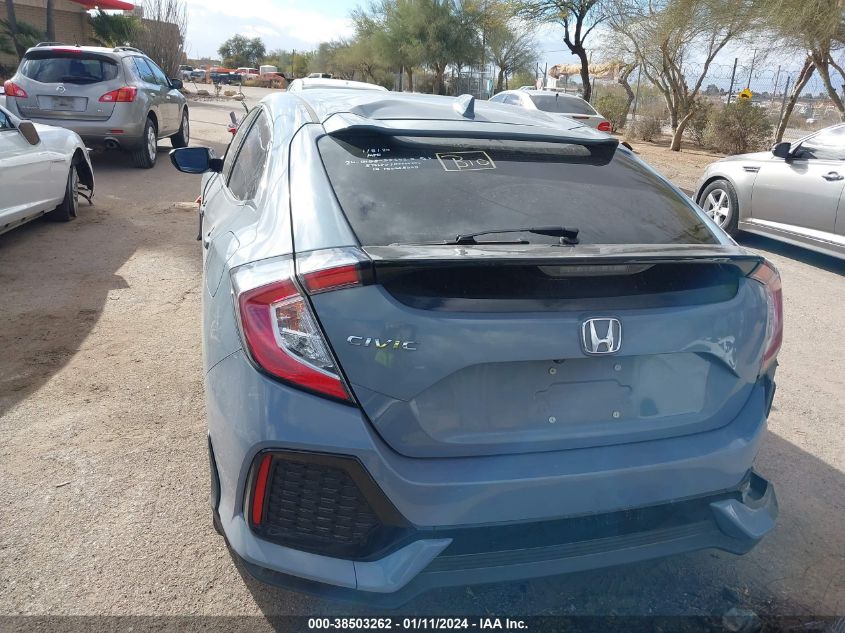 2019 HONDA CIVIC EX - SHHFK7H66KU407328