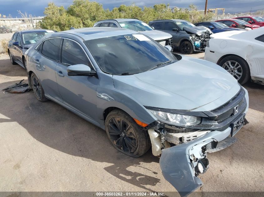 2019 HONDA CIVIC EX - SHHFK7H66KU407328