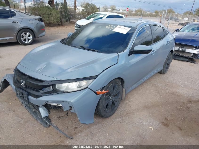 2019 HONDA CIVIC EX - SHHFK7H66KU407328