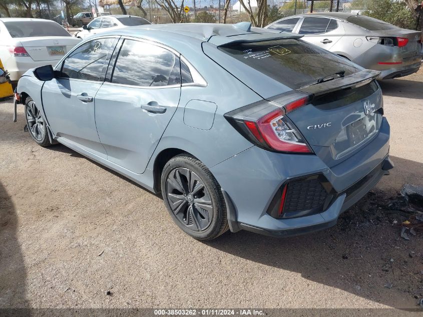 2019 HONDA CIVIC EX - SHHFK7H66KU407328