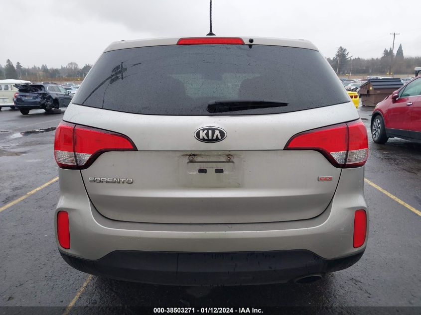 2014 KIA SORENTO LX - 5XYKTCA66EG486349