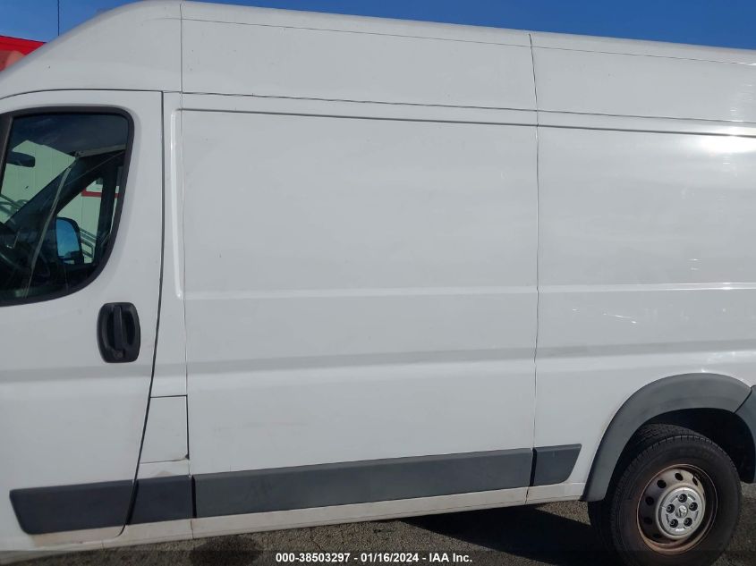 2018 RAM PROMASTER 2500 HIGH ROOF 136 WB 3C6TRVCG0JE102620