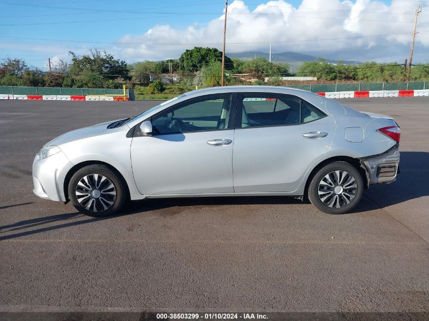 2015 TOYOTA COROLLA L/LE/LE PLUS/LE PREMIUM/S/S PLUS/S PREMIUM - 5YFBURHEXFP196898