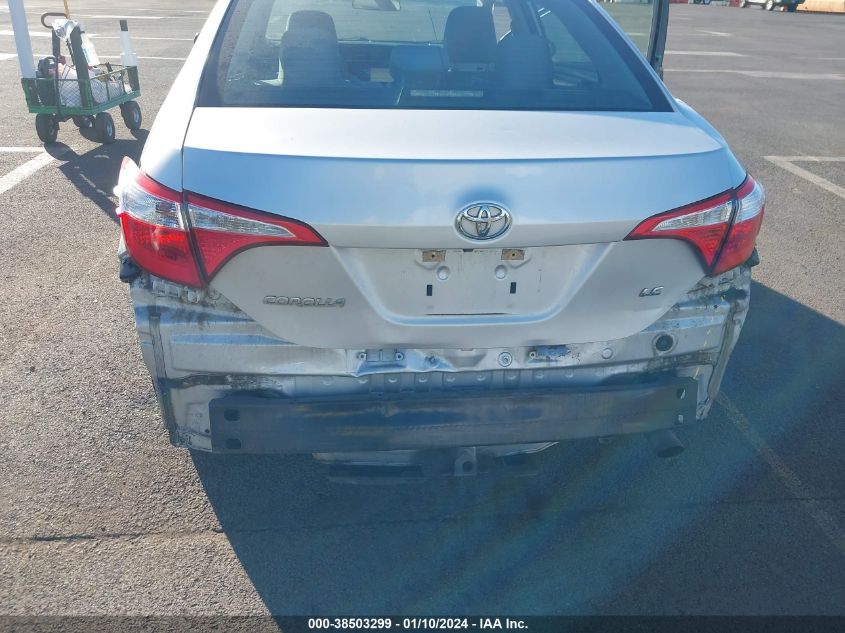 2015 TOYOTA COROLLA L/LE/LE PLUS/LE PREMIUM/S/S PLUS/S PREMIUM - 5YFBURHEXFP196898