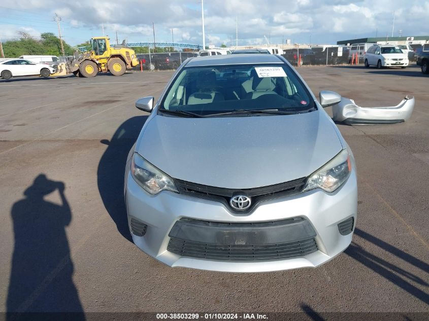 2015 TOYOTA COROLLA L/LE/LE PLUS/LE PREMIUM/S/S PLUS/S PREMIUM - 5YFBURHEXFP196898