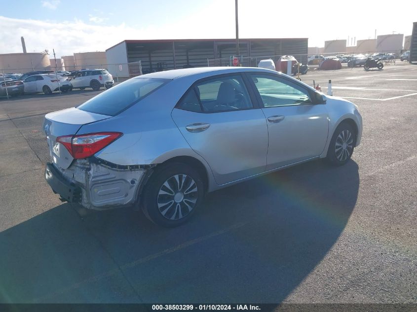 2015 TOYOTA COROLLA L/LE/LE PLUS/LE PREMIUM/S/S PLUS/S PREMIUM - 5YFBURHEXFP196898