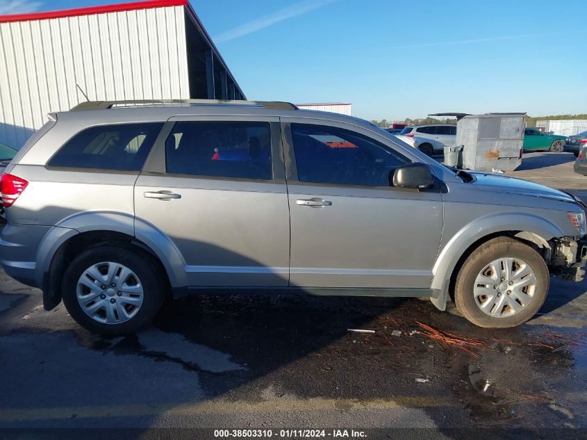 2017 DODGE JOURNEY SE - 3C4PDCAB8HT558892