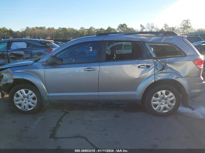 2017 DODGE JOURNEY SE - 3C4PDCAB8HT558892