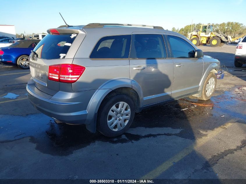 2017 DODGE JOURNEY SE - 3C4PDCAB8HT558892