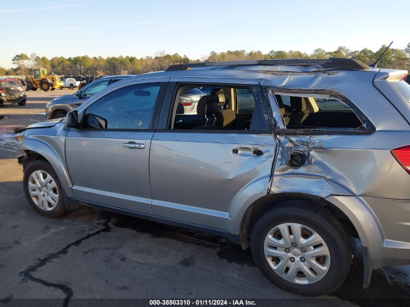 2017 DODGE JOURNEY SE - 3C4PDCAB8HT558892