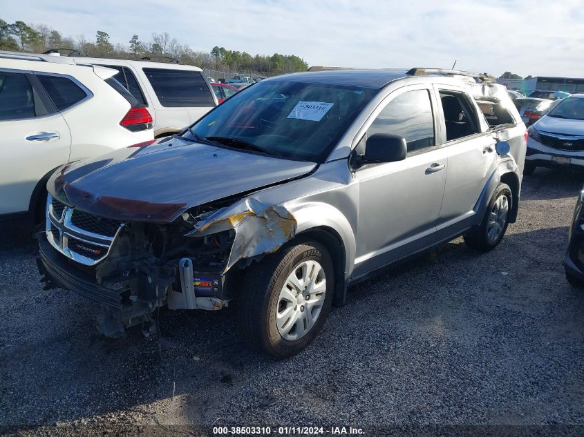 2017 DODGE JOURNEY SE - 3C4PDCAB8HT558892