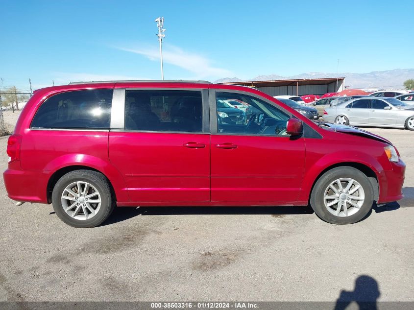 2014 DODGE GRAND CARAVAN SXT - 2C4RDGCG2ER429683