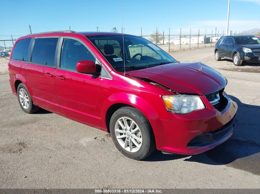 2014 DODGE GRAND CARAVAN SXT - 2C4RDGCG2ER429683