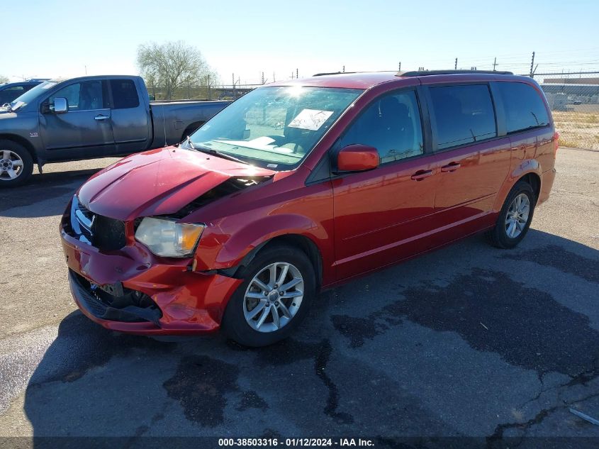 2014 DODGE GRAND CARAVAN SXT - 2C4RDGCG2ER429683