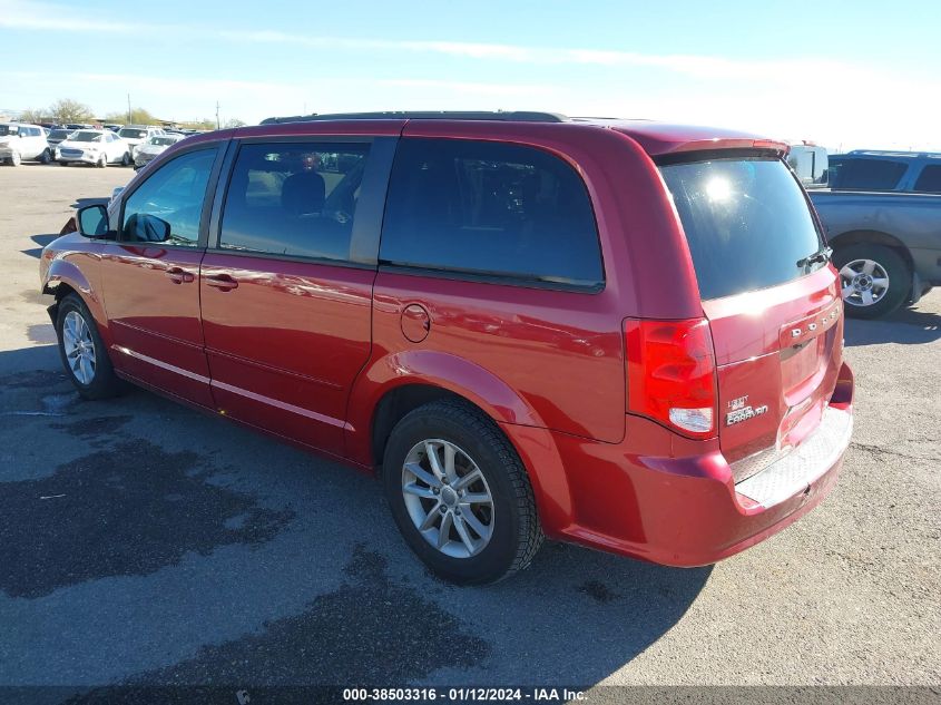 2014 DODGE GRAND CARAVAN SXT - 2C4RDGCG2ER429683