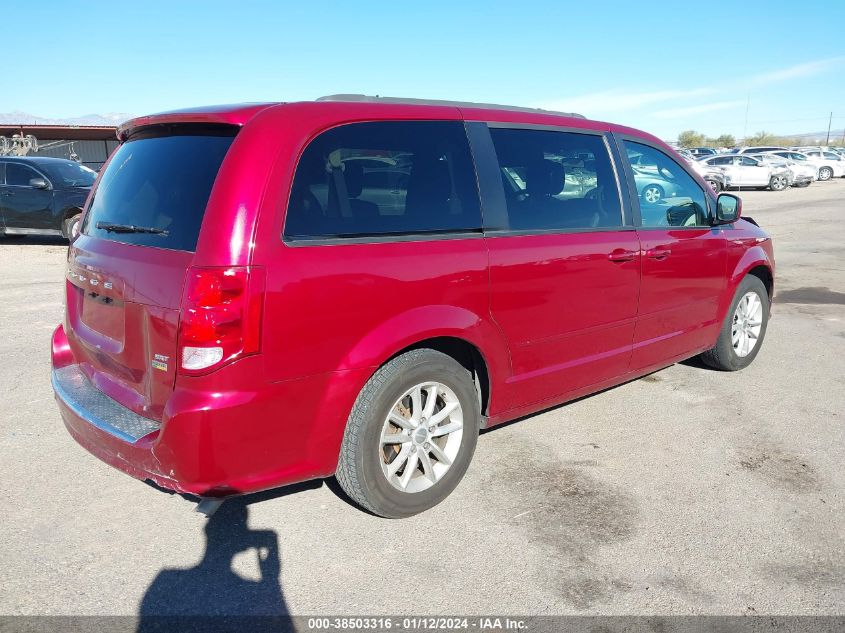 2014 DODGE GRAND CARAVAN SXT - 2C4RDGCG2ER429683