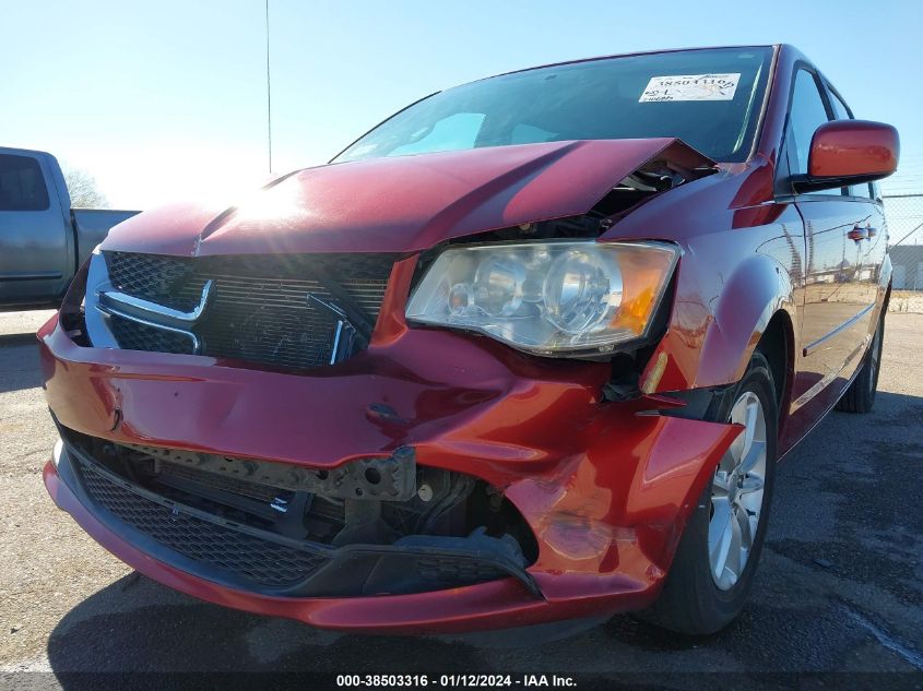 2014 DODGE GRAND CARAVAN SXT - 2C4RDGCG2ER429683