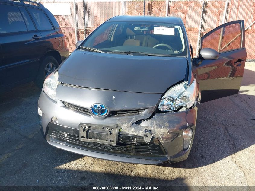 2015 TOYOTA PRIUS TWO - JTDKN3DU3F1931250