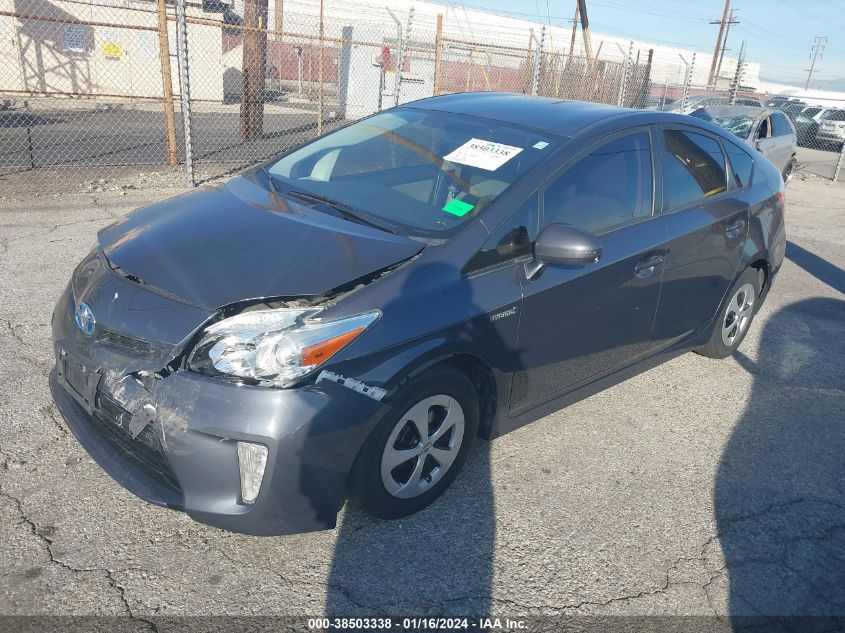 2015 TOYOTA PRIUS TWO - JTDKN3DU3F1931250