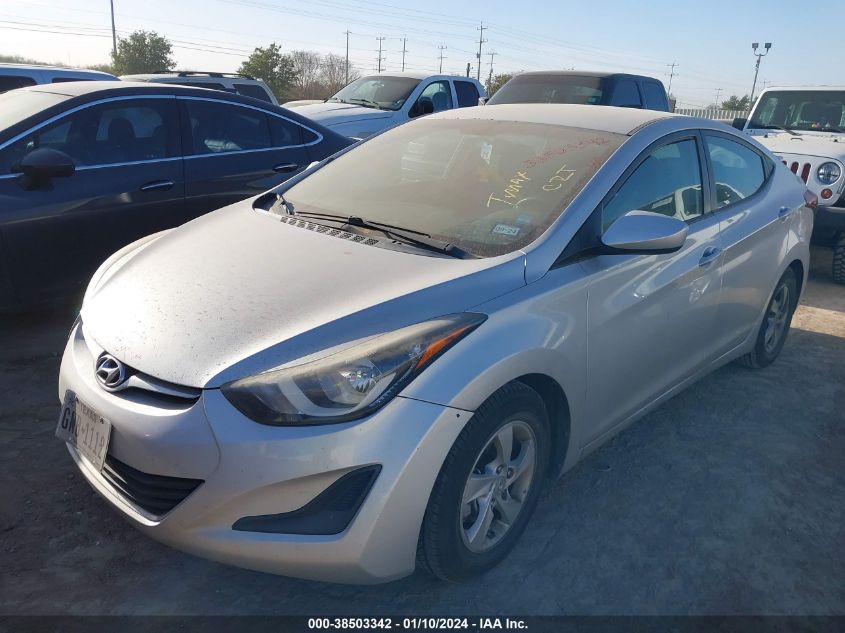 2015 HYUNDAI ELANTRA SE - 5NPDH4AE1FH558916