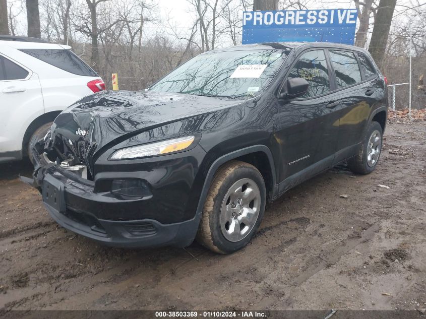 2015 JEEP CHEROKEE SPORT - 1C4PJLAB7FW762101