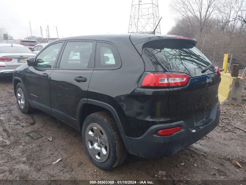 2015 JEEP CHEROKEE SPORT - 1C4PJLAB7FW762101